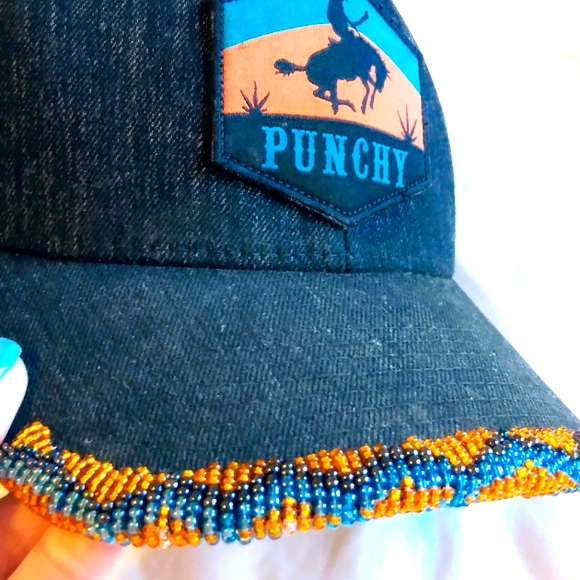 Hooey Beaded Hat New - Picture 2 of 6